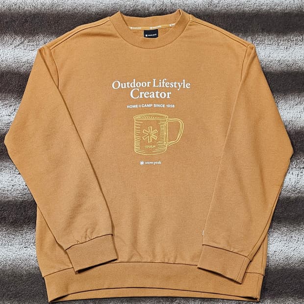 [새상품]스노우피크 맨투맨