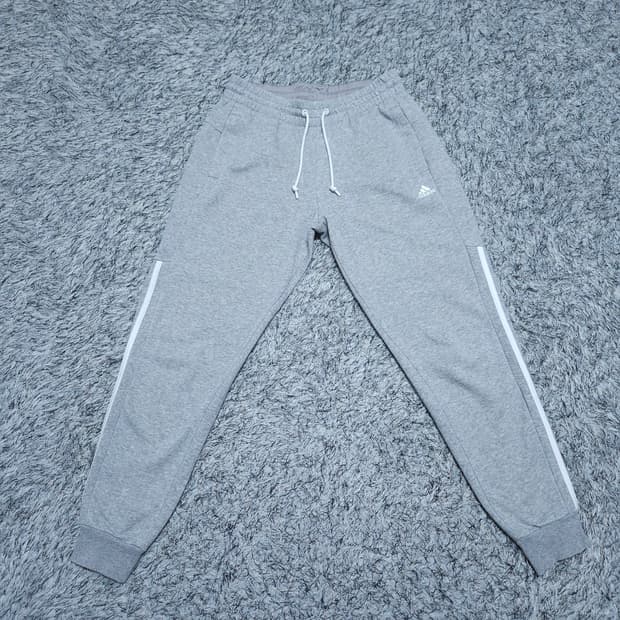 아디다스) M 남자 기모조거팬츠 트레이닝바지 / 왕눈이샵