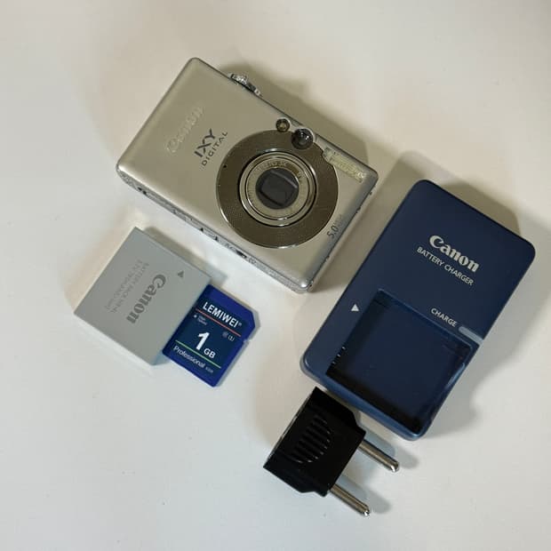 캐논 익시 ixy55 (익서스50) 빈티지 디카 디지털카메라