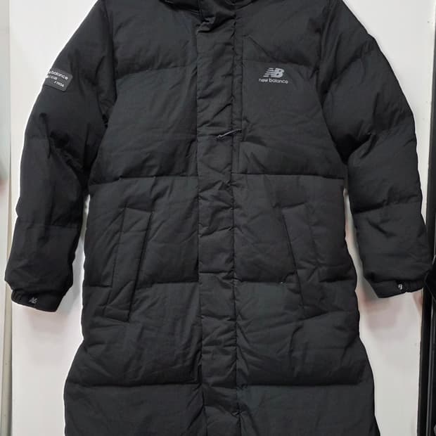 뉴발란스 키즈 구스 롱 패딩