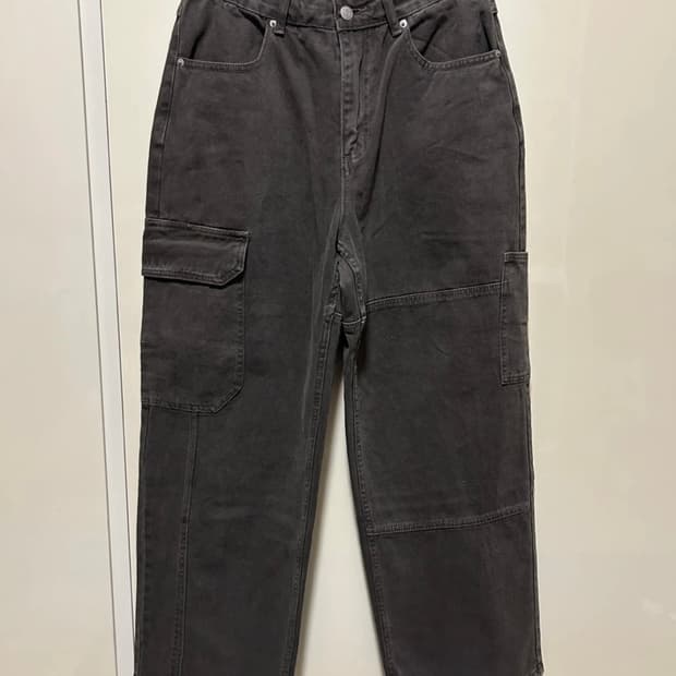 어널러코드 Dying Cargo Denim Pants (Brown)