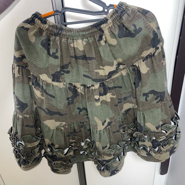 플리즈프로젝트 캉캉스커트 카모