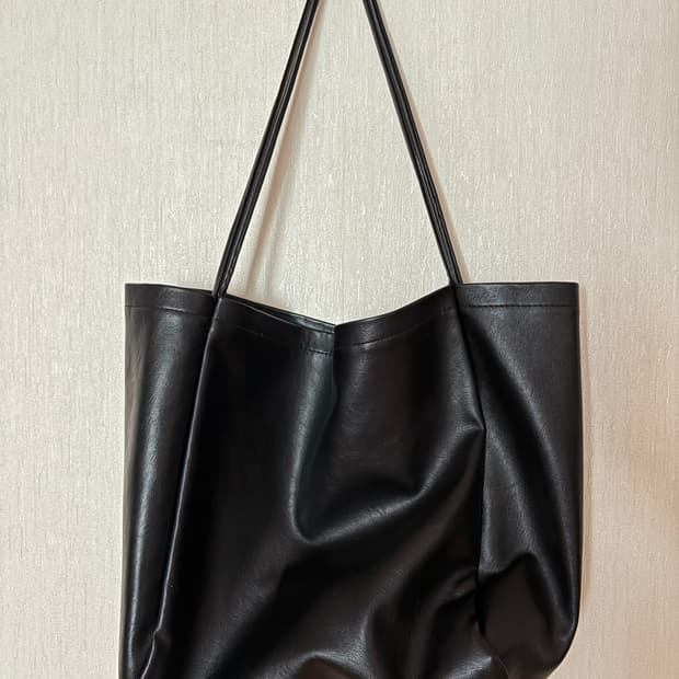 레더 토트백