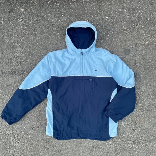 00s 나이키 대장급 빅로고 올드스쿨 아노락 트랙자켓 바람막이 실측 L