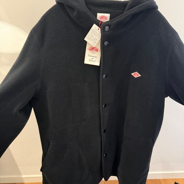 새상품)단톤 후리스 플리스 후드 자켓