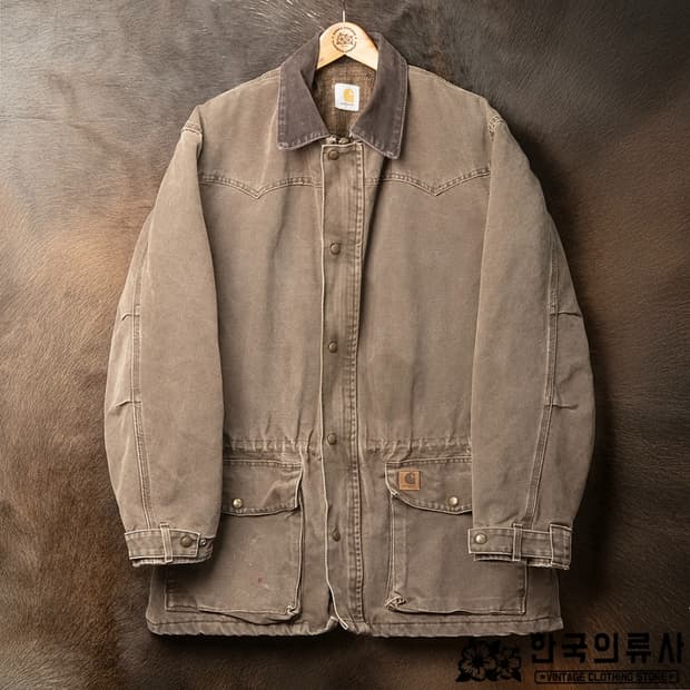 [120] 90s 칼하트 C52 블랭킷 라이닝 워크자켓 