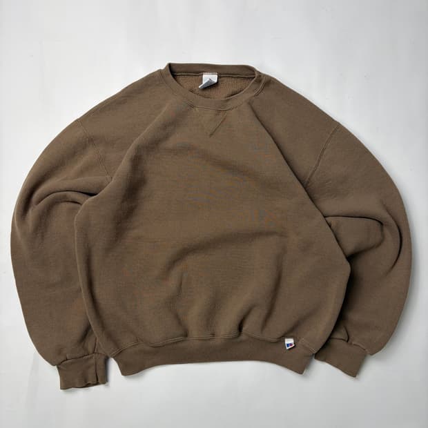 90s Russell Sweatshirt (tan)