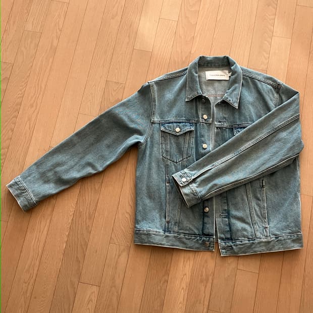 캘빈클라인 청자켓 