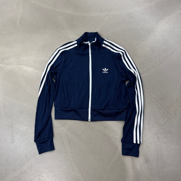 아디다스 플리츠 크롭 트랙탑 M