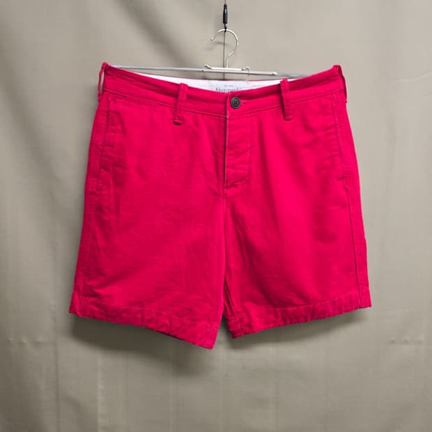 Abercrombie & Fitch 레드 치노 반바지