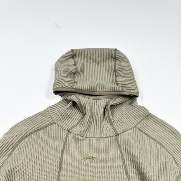 콜드웜 카키 와플 골찌 후드티 (XL)