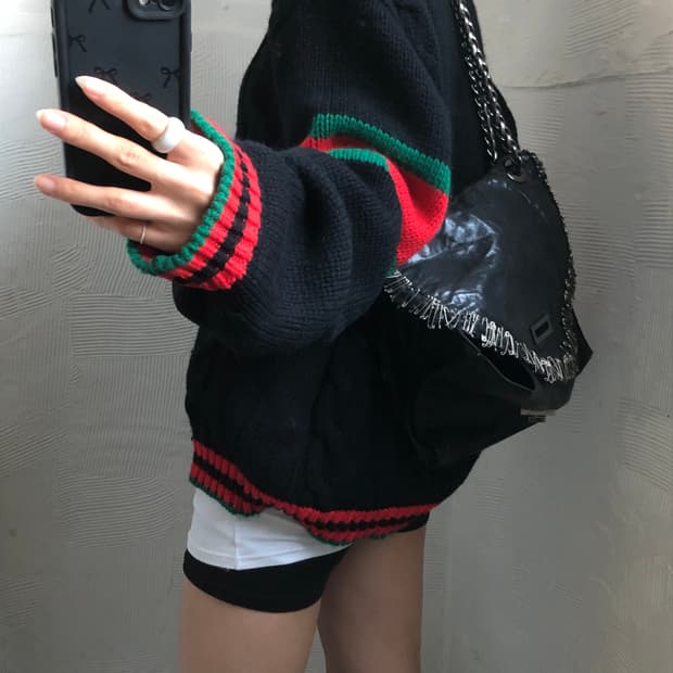 Balmain 발망 얼티밋 세이프티 핀 숄더백