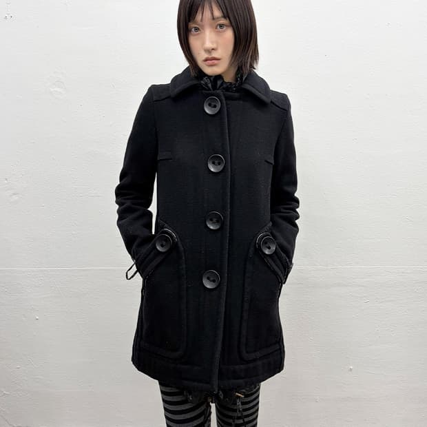 마크 제이콥스 빅 버튼 코트