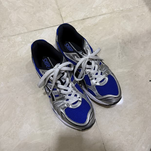 아식스 젤카야노14 모나코 블루 블랙 270