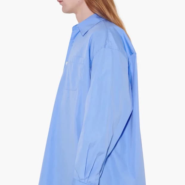 아워레가시 버로우드 셔츠 폴리스 블루 50