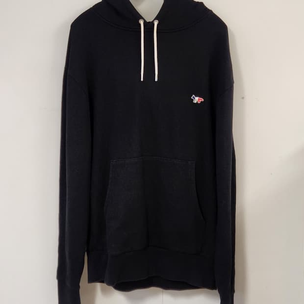 메종키츠네 폭스 후드티 L