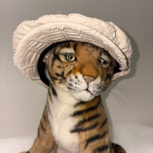 Gorro gorra 아이보리 헌팅캡