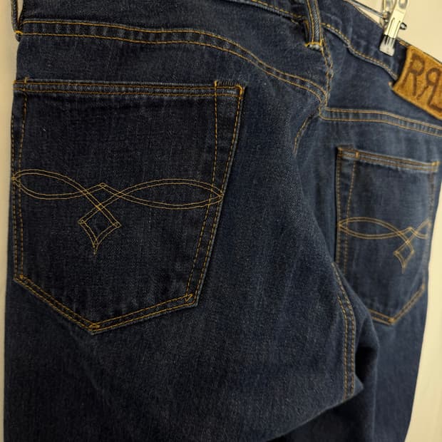 [RRL]더블알엘 빈티지파이브포켓 빈파포 36 size 데님