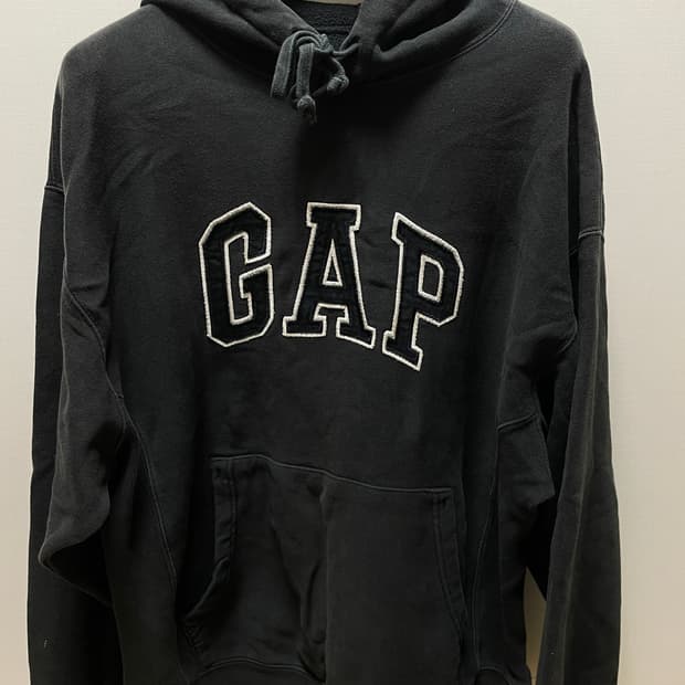 GAP 블랙 후드티 XS