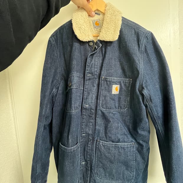[칼하트] 칼하트 미시간 쉐르파 데님 자켓
