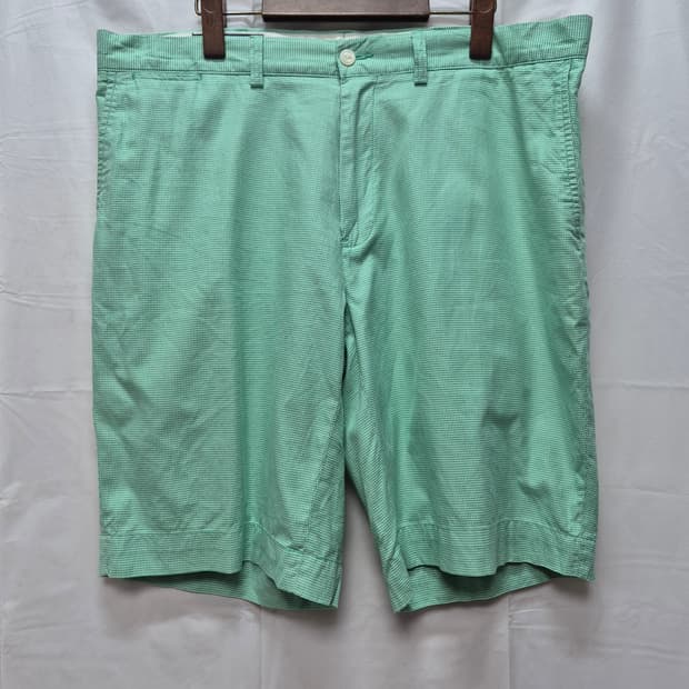 폴로 체크반바지