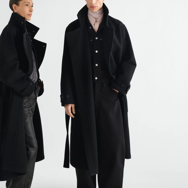 르메르 랩코트 블랙 23FW XS 사이즈