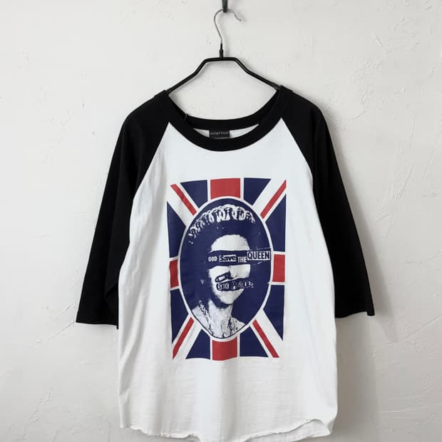 wall of fame 섹스 피스톨즈 래글런 티셔츠