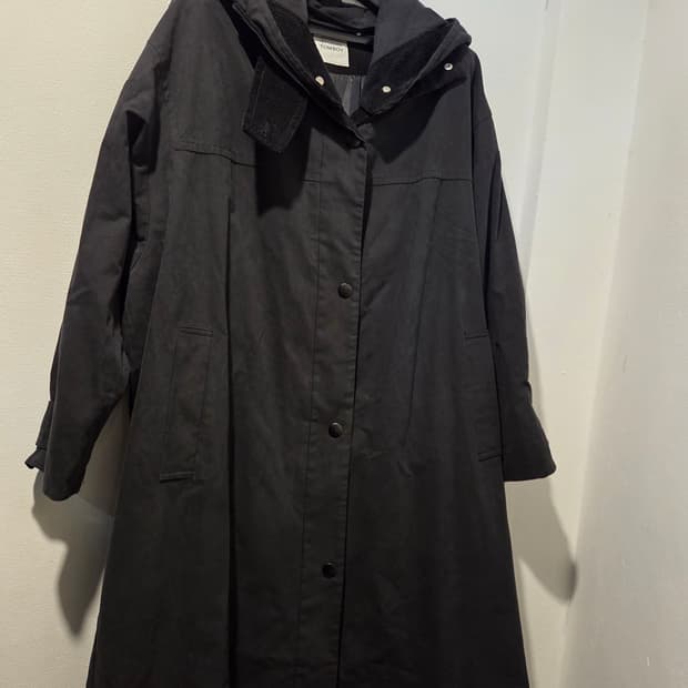 슈트디오톰보이 후드롱코트