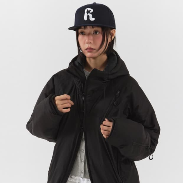 패러킷 리버시블 신슐레이트 패딩 블랙