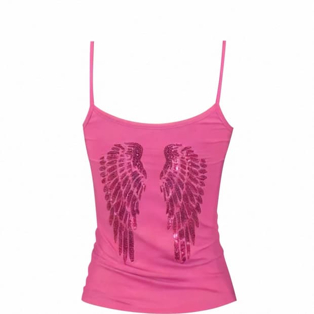 섭듀드 wings tank top xs