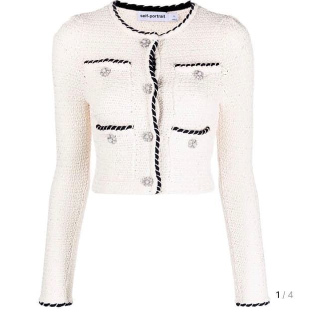 셀프포트레이트 가디건 M