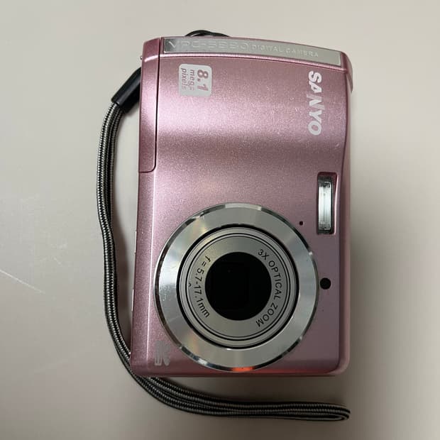 sanyo  s880 산요 카메라 핑크