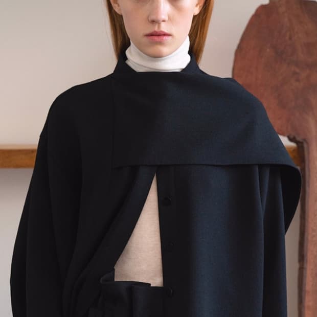 Le17septembre muffler wool shirt