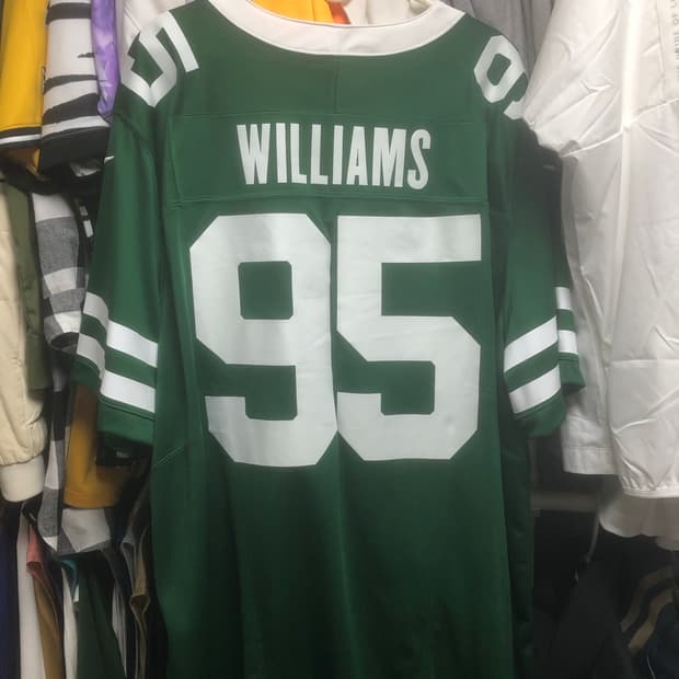 새거급 나이키 NFL 뉴욕제츠 퀴넨 윌리암스 베이퍼퓨즈리미티드유니폼져지