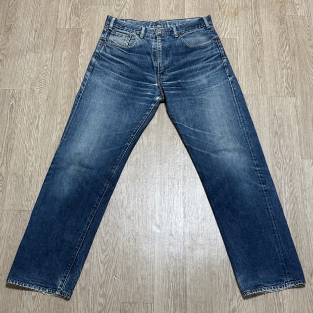 1990s JAPAN 리바이스 502XX 빅 E 셀비지 데님