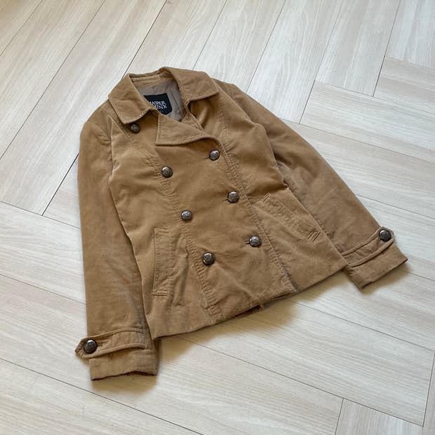 [JASPER MINX] brown double jacket