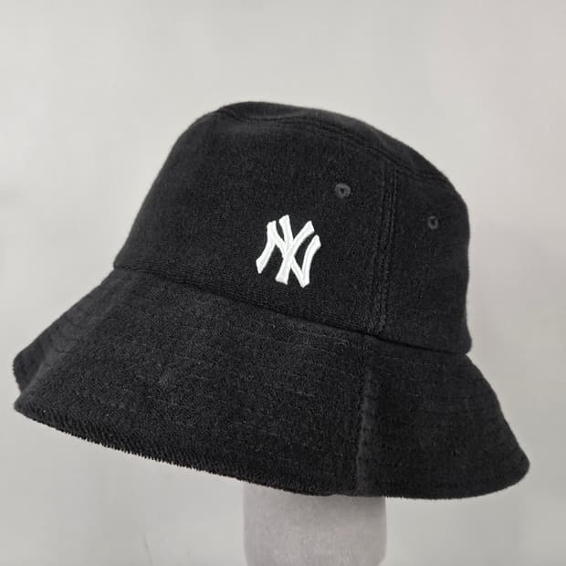 [무료배송]MLB 엠엘비 테리 버킷햇 모자 블랙 벙거지 태리 버킷