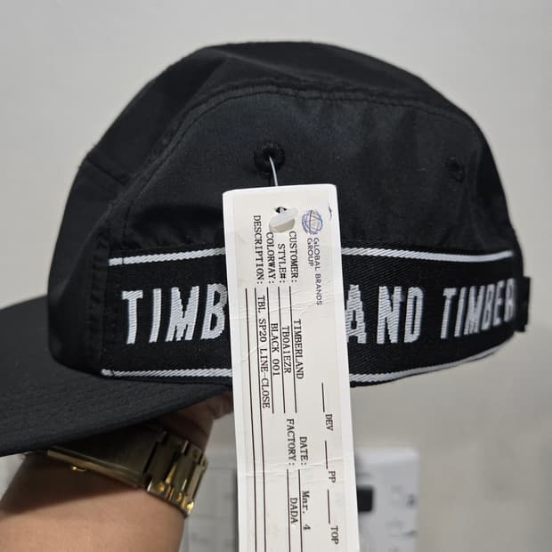 팀버랜드 파이브 패널 스트랩 백 캡