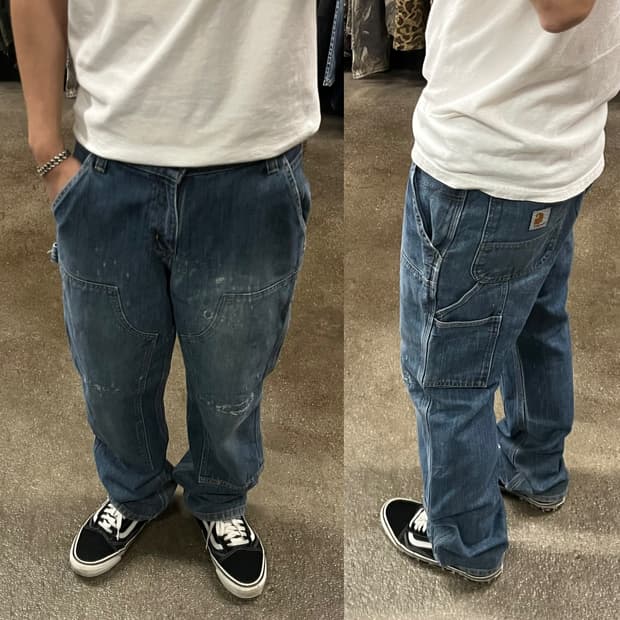 칼하트 데님 더블니 (32“)