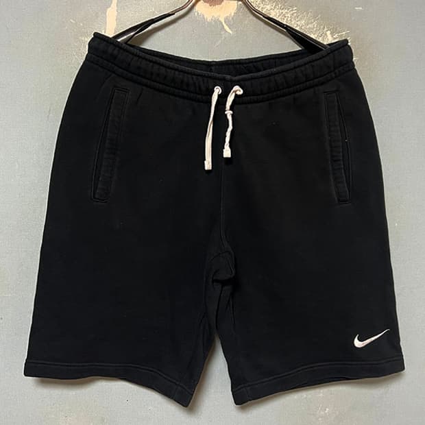 NIKE 나이키 팀 클럽 19 플리스쇼츠 블랙 져지반바지 캐주얼 L 32