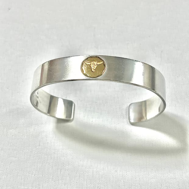 (M)타디킹 플랫 K18 뱅글(팔찌)