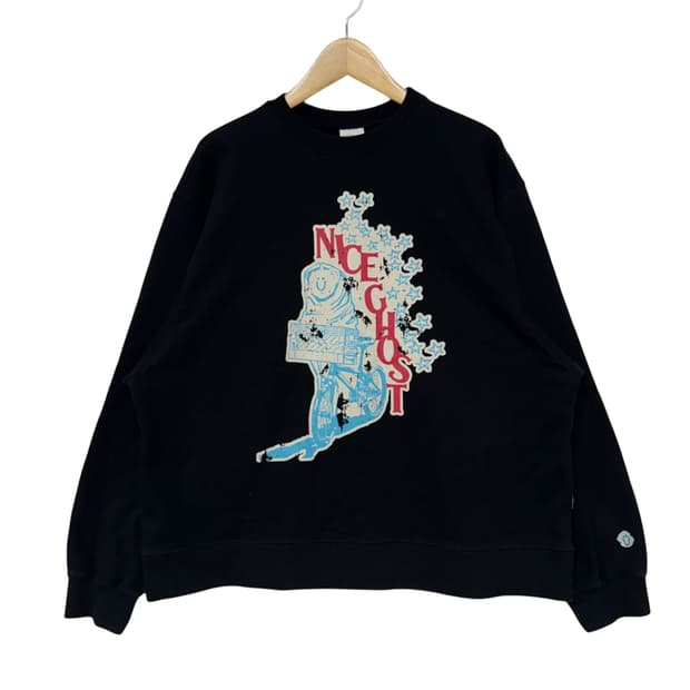 나이스고스트클럽 E.T 프린팅 맨투맨