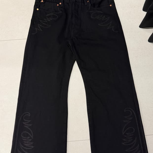 레드토네이도 셀비지 부츠컷 데님 38