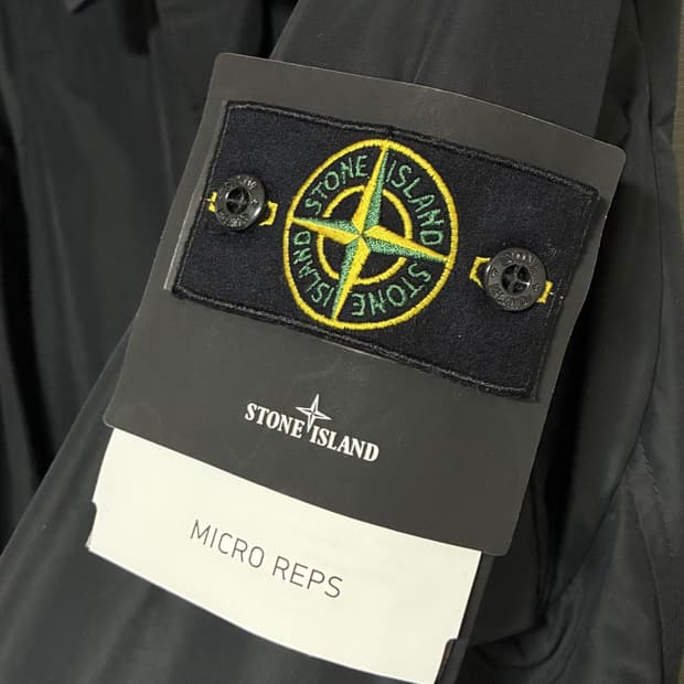 스톤아일랜드 마이크로랩스 트렌치 코트 새제품