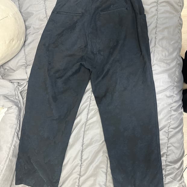 유스 플라워 패턴 바지 s사이즈