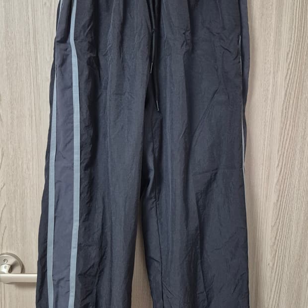 바운더리 사이드배색 나이론 트랙팬츠 m