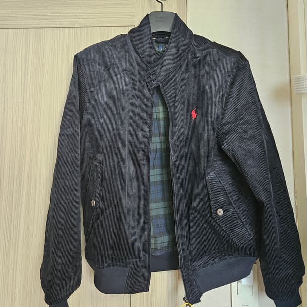 (M)폴로랄프로렌 바라쿠다 해링턴 자켓 네이비