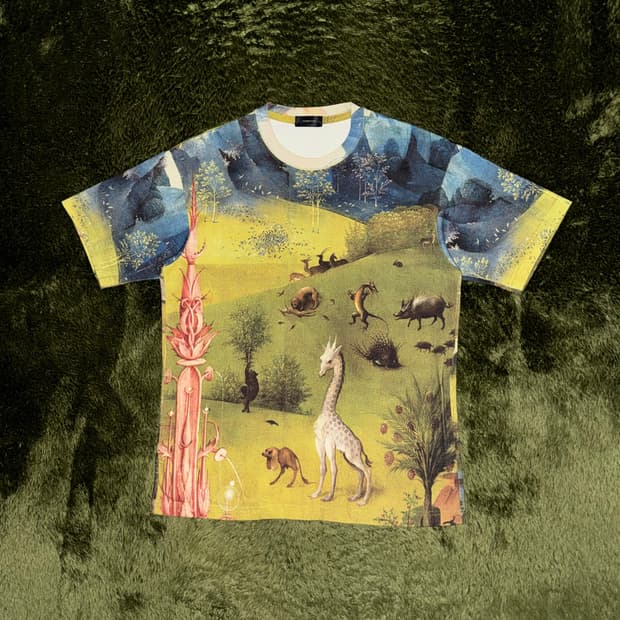 [2] 언더커버 X 히에로니무스 보스 아트워크 올오버 티셔츠