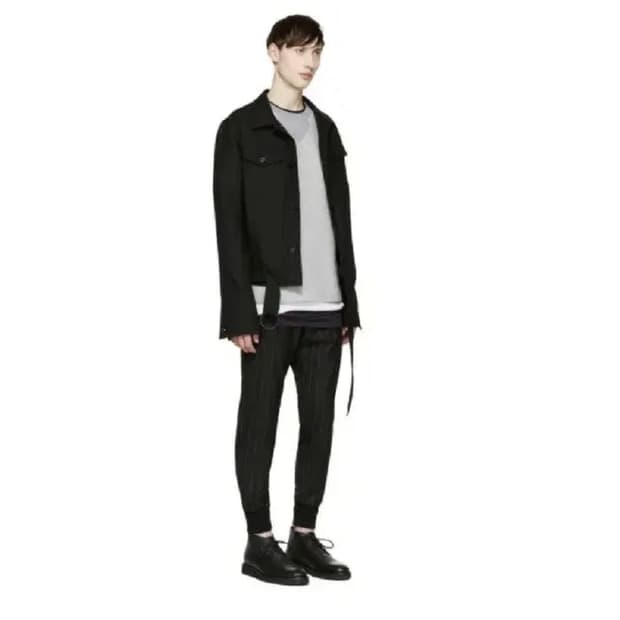 [46] 준지 스트랩 트러커 자켓