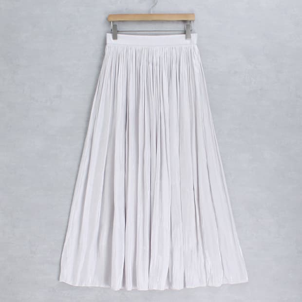 SENSE OF PLACE _ satin skirt